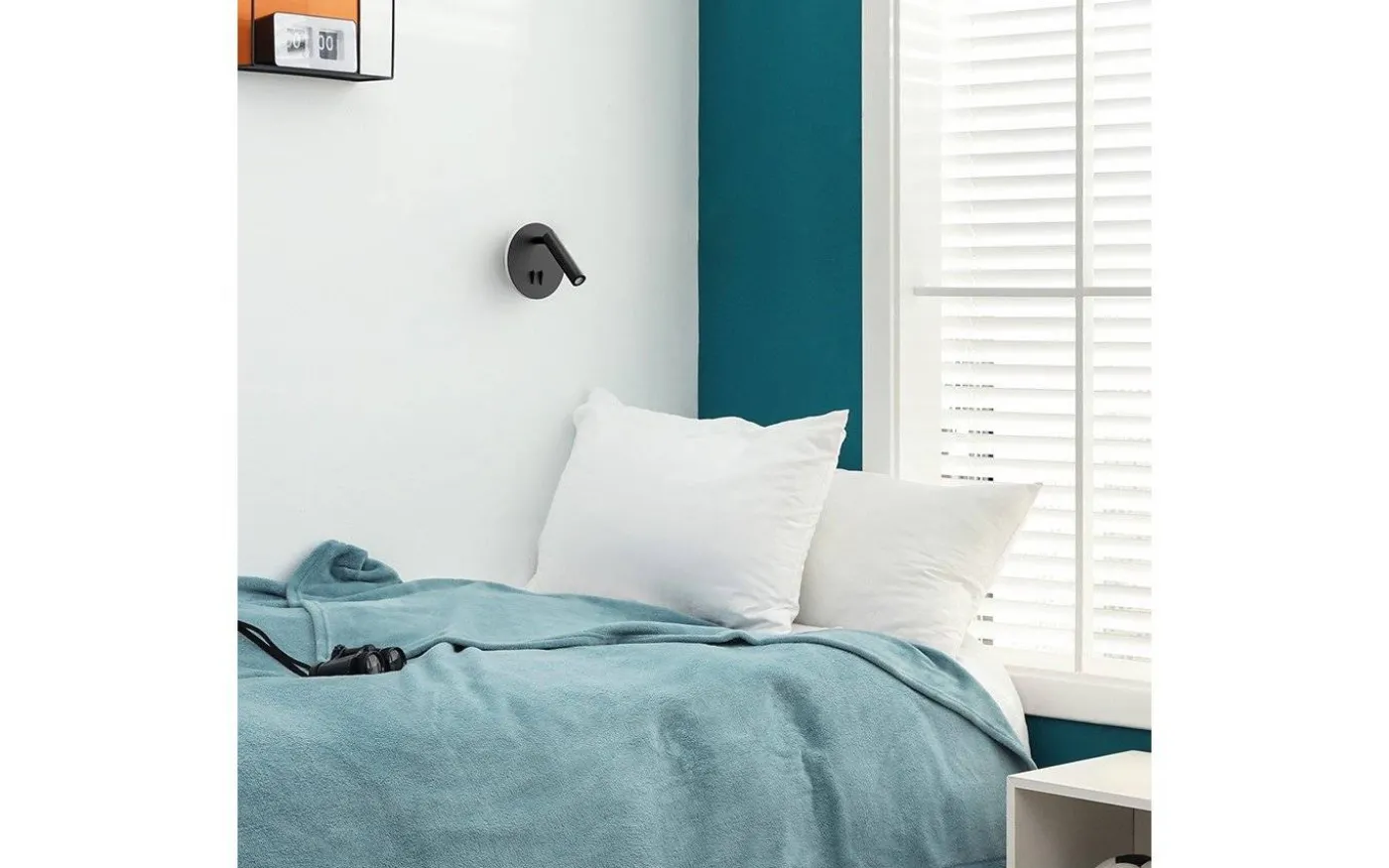 Thalia Vägglampa LED 6W+3W 3000K Svart