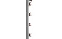 Theatro H2O Vägglampa 4-delad E27 krom IP44