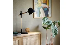 Theo Bordslampa 43cm Trä/Svart