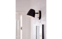 Theo Vägglampa Trä/Svart