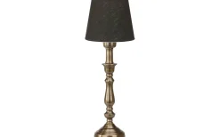 Therese Bordslampa 43cm Antikmässing/Svart