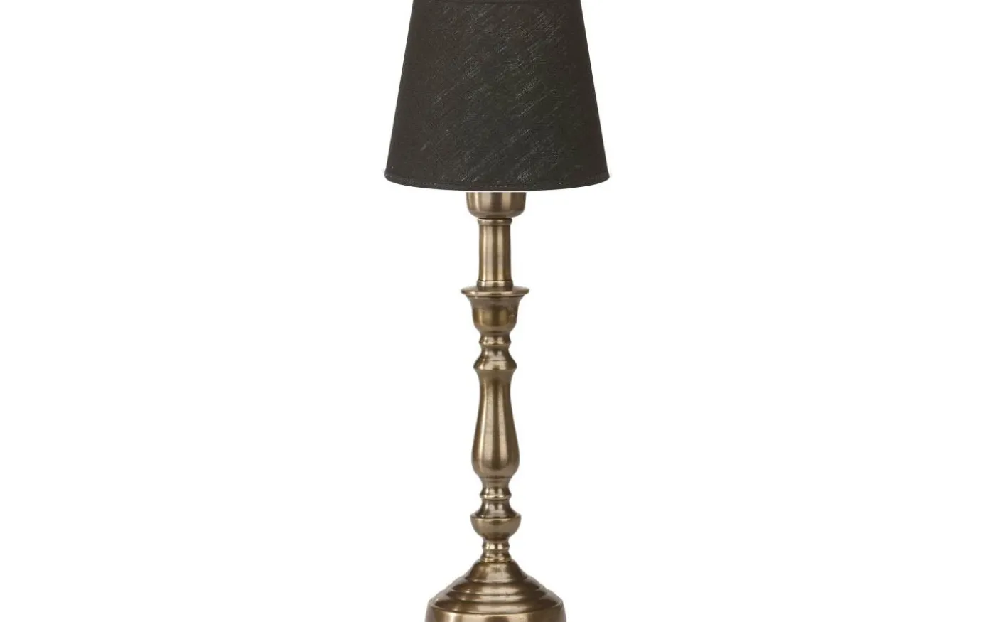 Therese Bordslampa 43cm Antikmässing/Svart