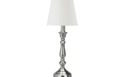 Therese Bordslampa 62cm Krom/Vit