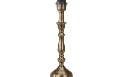 Therese Lampfot 27cm Antikmässing