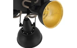 Thornton Takspotlight 25cm Svart/Guld