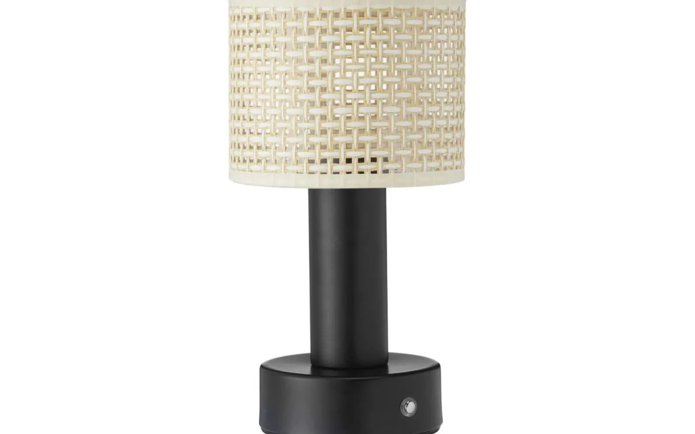 Tiara Uppladdningsbar Bordslampa 24cm LED CCT Svart