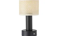 Tiara Uppladdningsbar Bordslampa 24cm LED CCT Svart