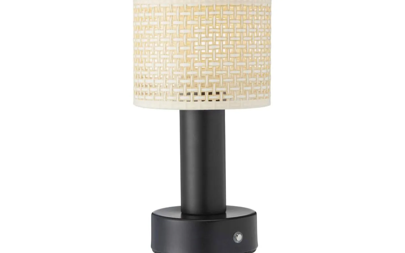 Tiara Uppladdningsbar Bordslampa 24cm LED CCT Svart