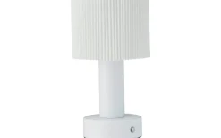 Tiara Uppladdningsbar Bordslampa 24cm LED CCT Vit