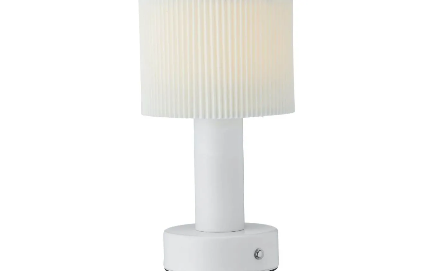 Tiara Uppladdningsbar Bordslampa 24cm LED CCT Vit