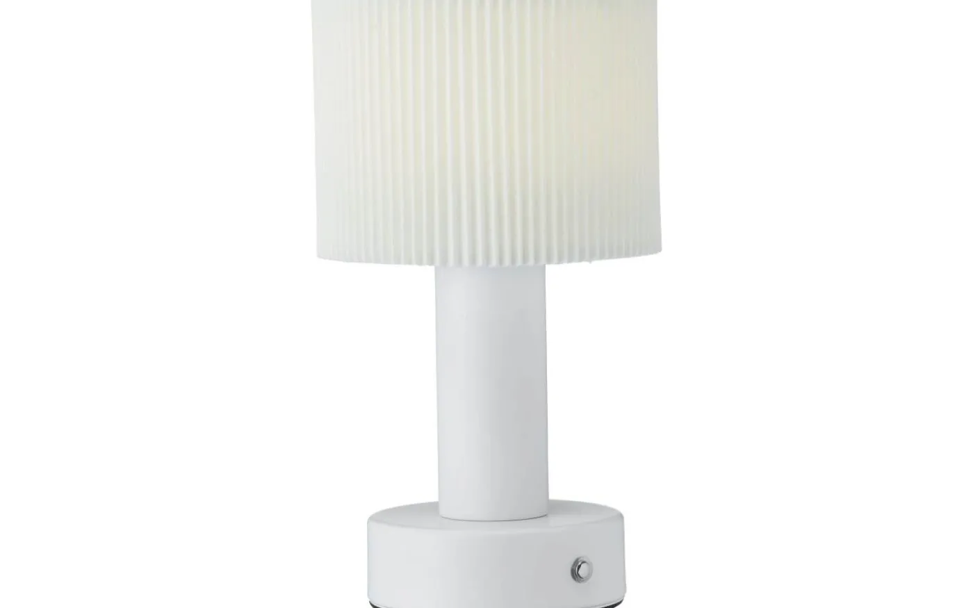 Tiara Uppladdningsbar Bordslampa 24cm LED CCT Vit