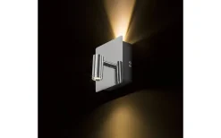 Tiara Vägglampa Krom LED 2x3W 3000K