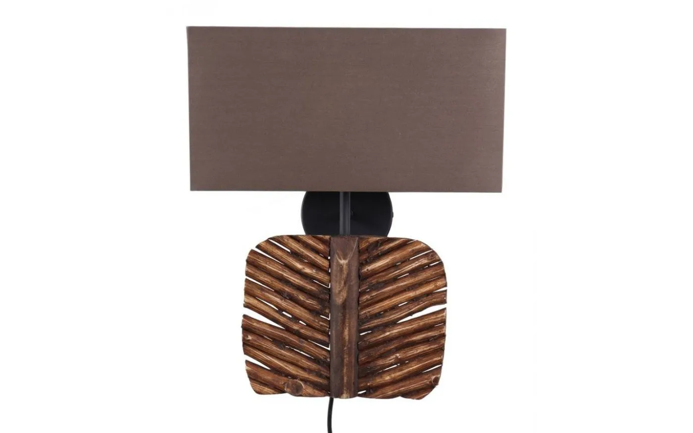 Tiffanie Bordslampa 44cm Brun/Beige