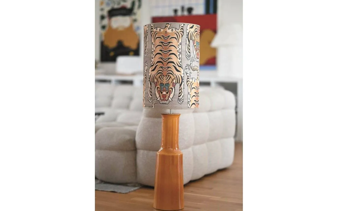 Tiger Lampskärm Ø32cm Grå