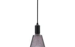 Tilda Fönsterlampa E27 12,5cm Svart/Smoky