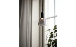 Tilda Fönsterlampa E27 12,5cm Svart/Smoky
