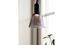 Tilda Fönsterlampa E27 12,5cm Svart/Smoky
