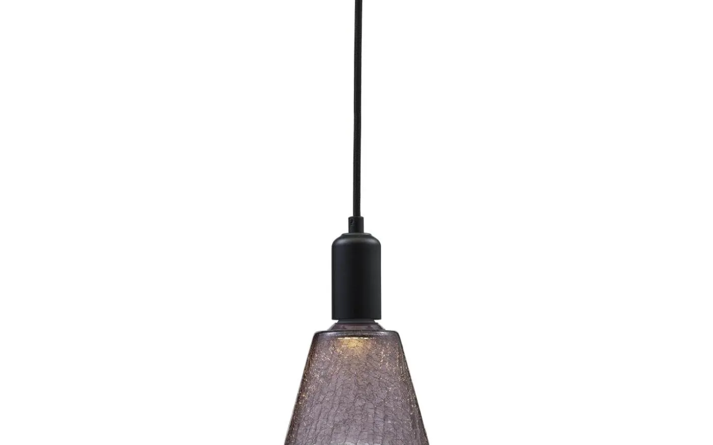 Tilda Fönsterlampa E27 12,5cm Svart/Smoky