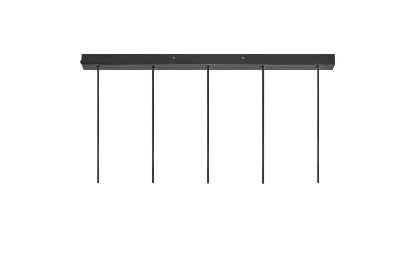 Tilo Taklampa 81cm 5L Svart