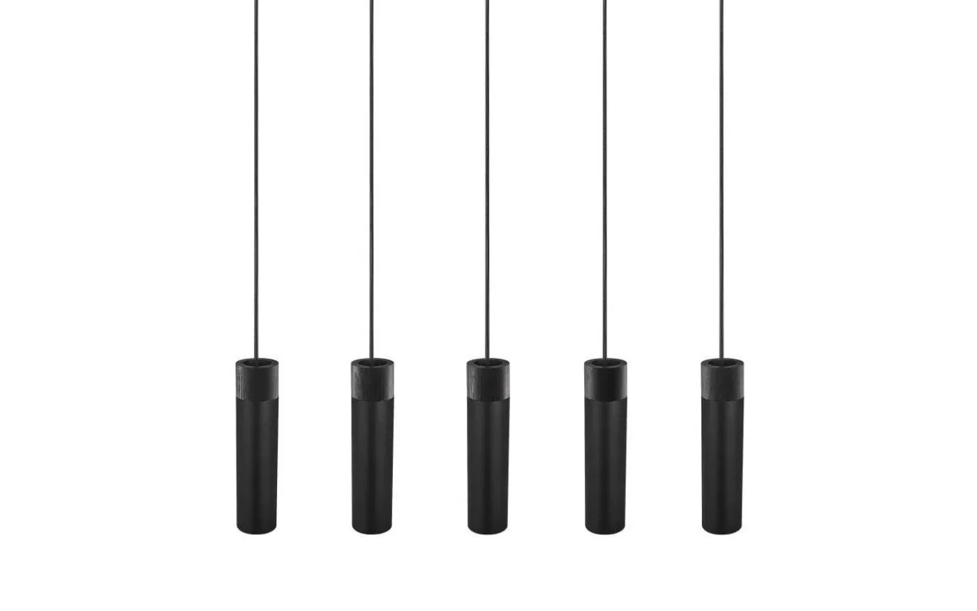 Tilo Taklampa 81cm 5L Svart