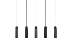 Tilo Taklampa 81cm 5L Svart