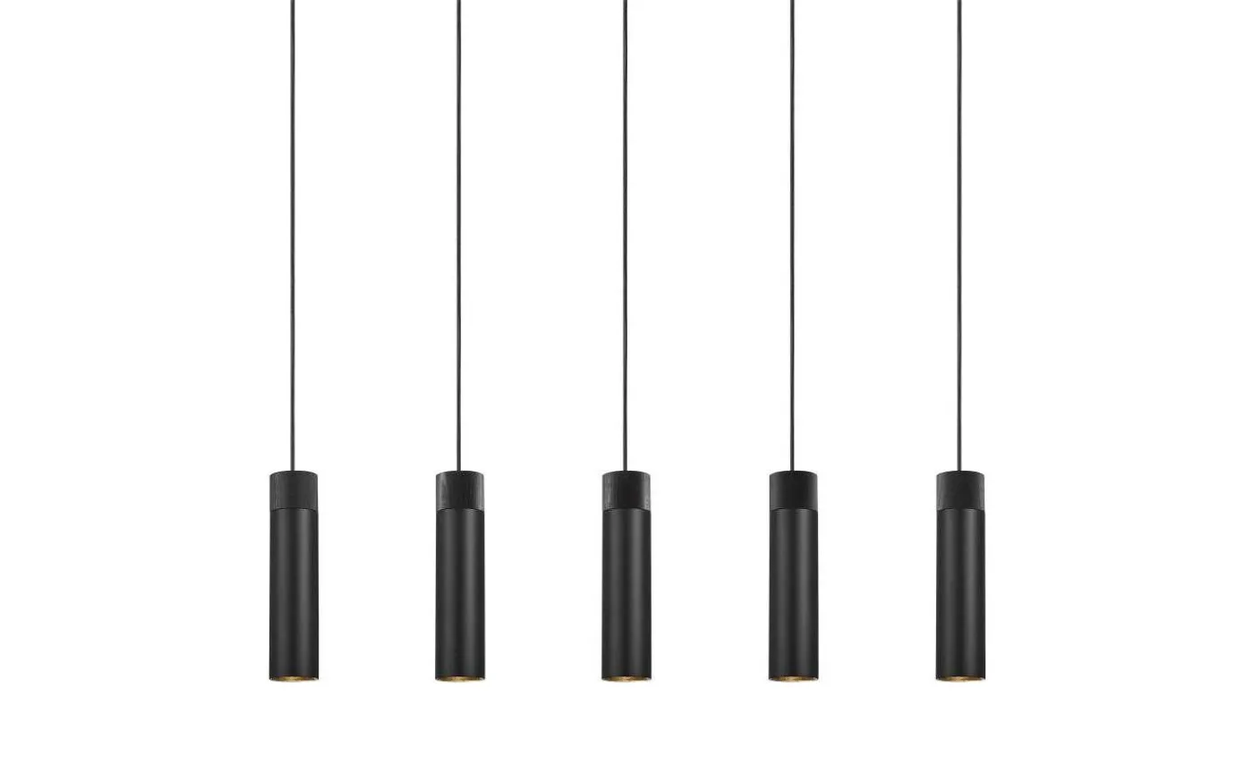 Tilo Taklampa 81cm 5L Svart