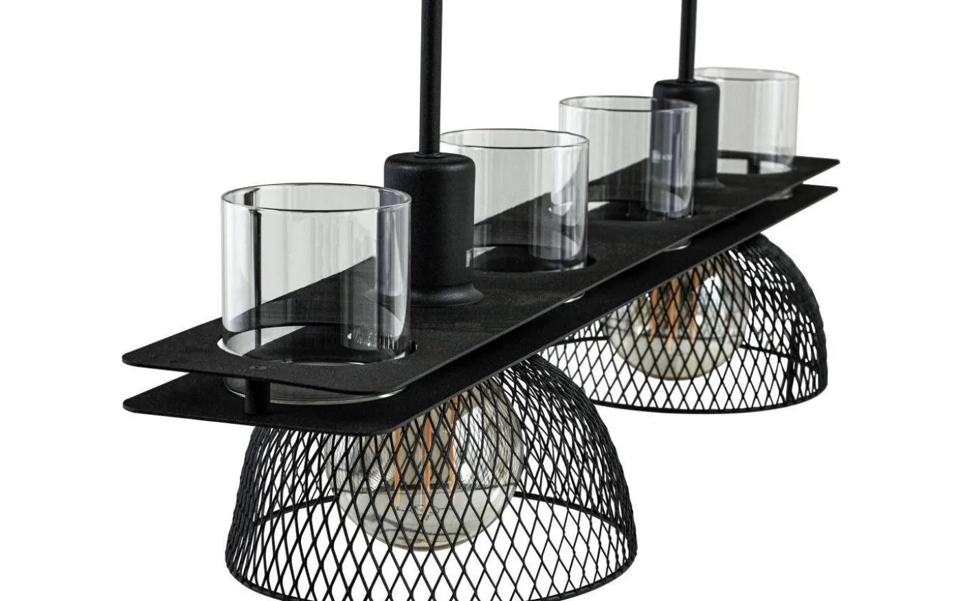 Timjan Taklampa 78cm Svart