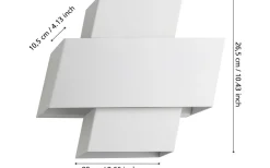 Timparossa Vägglampa Vit