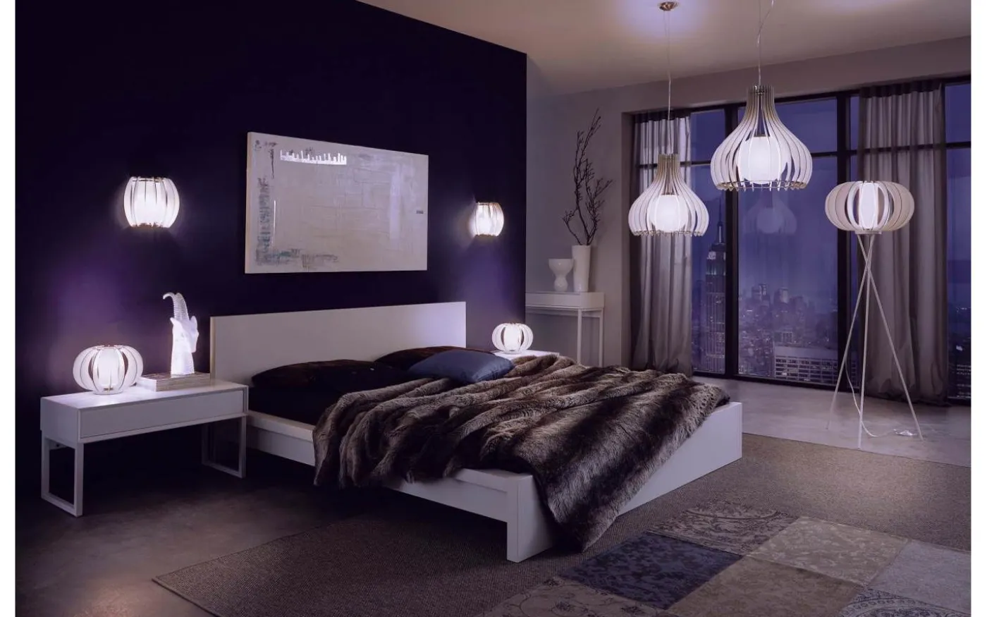 Tindori Taklampa 50cm Vit