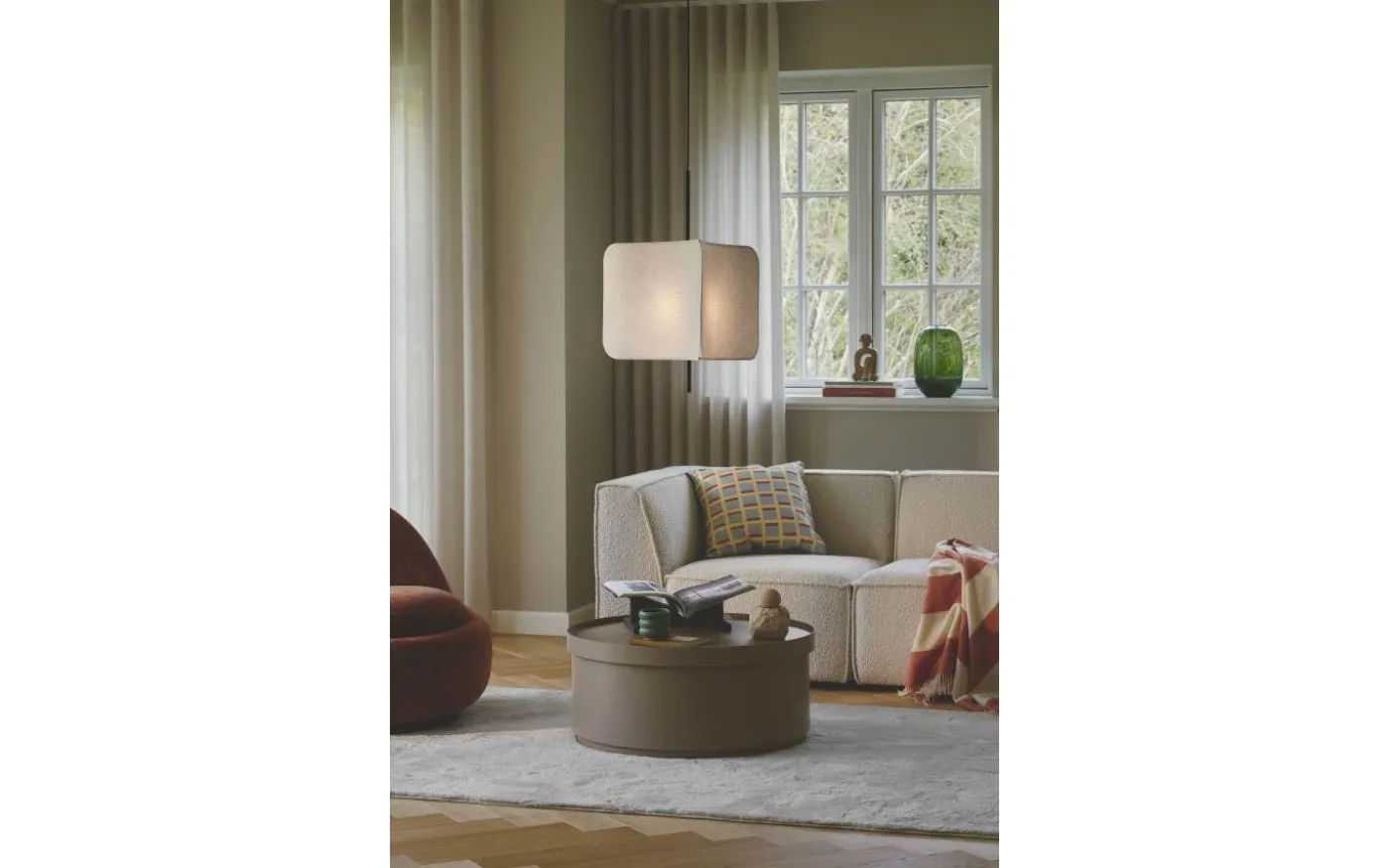 Tinto Taklampa 50cm Svart