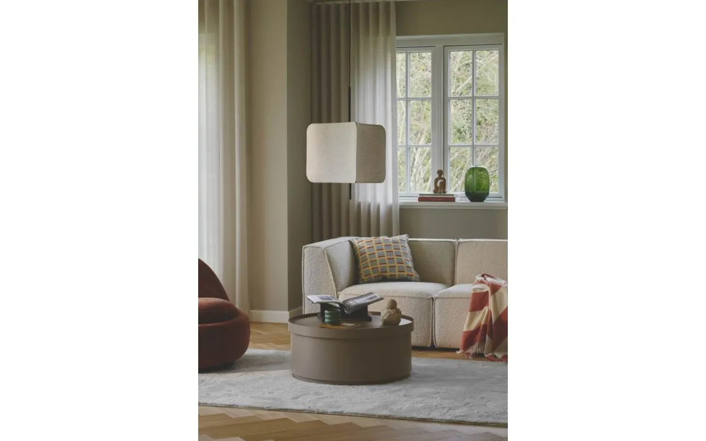 Tinto Taklampa 50cm Svart