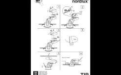 Tip Spotlight GU10 IP23 Galvaniserat Stål