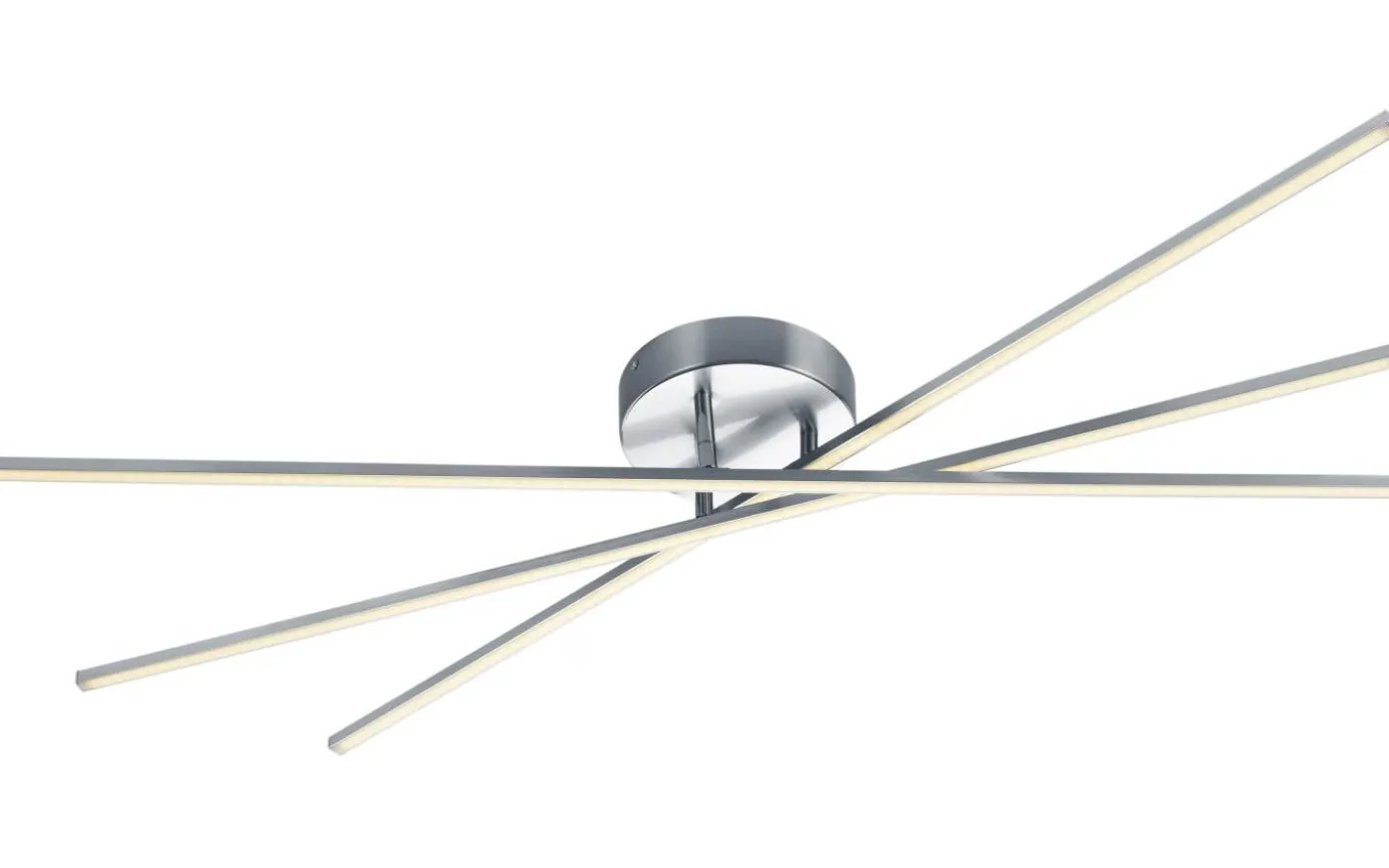 Tiriac Plafond LED borstat stål