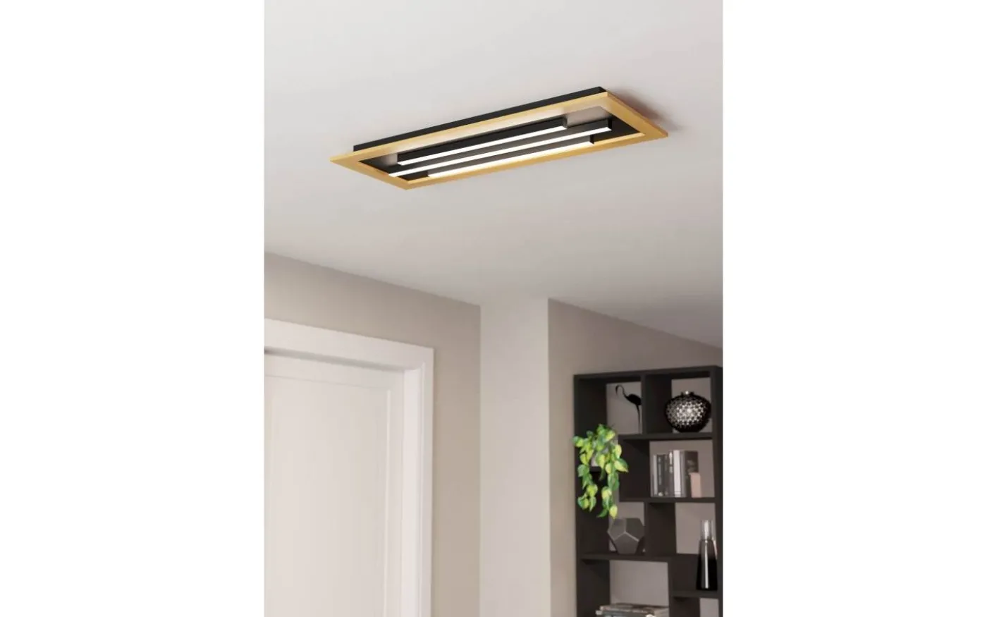 Tirrenara Plafond 78cm LED 2700-6500K 32W med Fjärrkontroll Natur