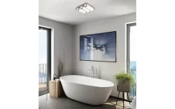 Tolorico Plafond 35cm LED 4000K 22W Krom IP44