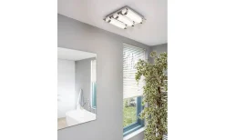 Tolorico Plafond 35cm LED 4000K 22W Krom IP44