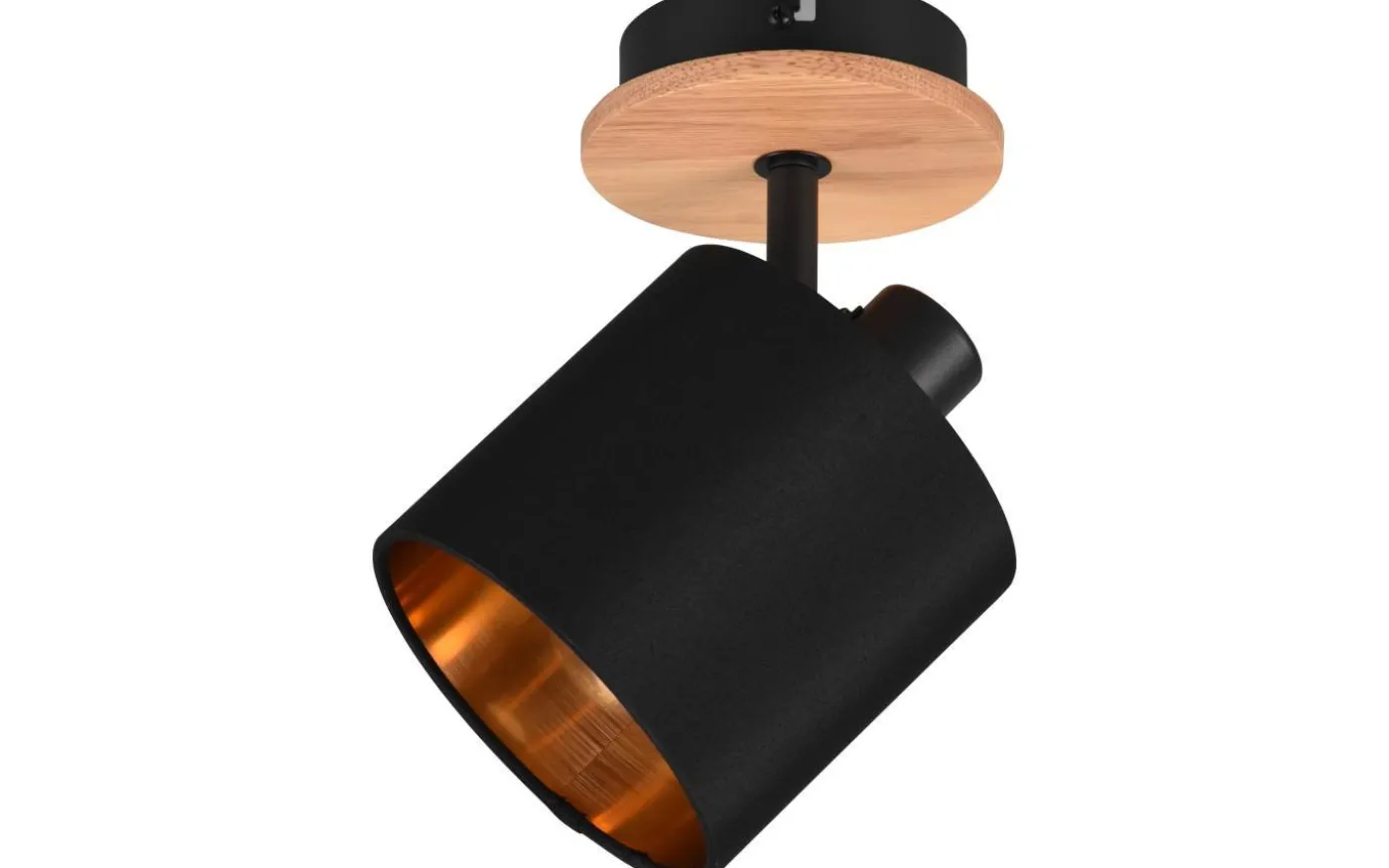 Tommy Spotlight E14 trä/matt svart