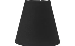 Toppringskärm Ø15cm E14 Franza Svart