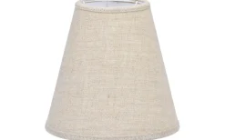 Toppringskärm E14 Ø15cm Lin Natur