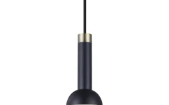 Torch Pendel Svart/Mässing