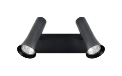 Toronto Vägglampa 2L Svart