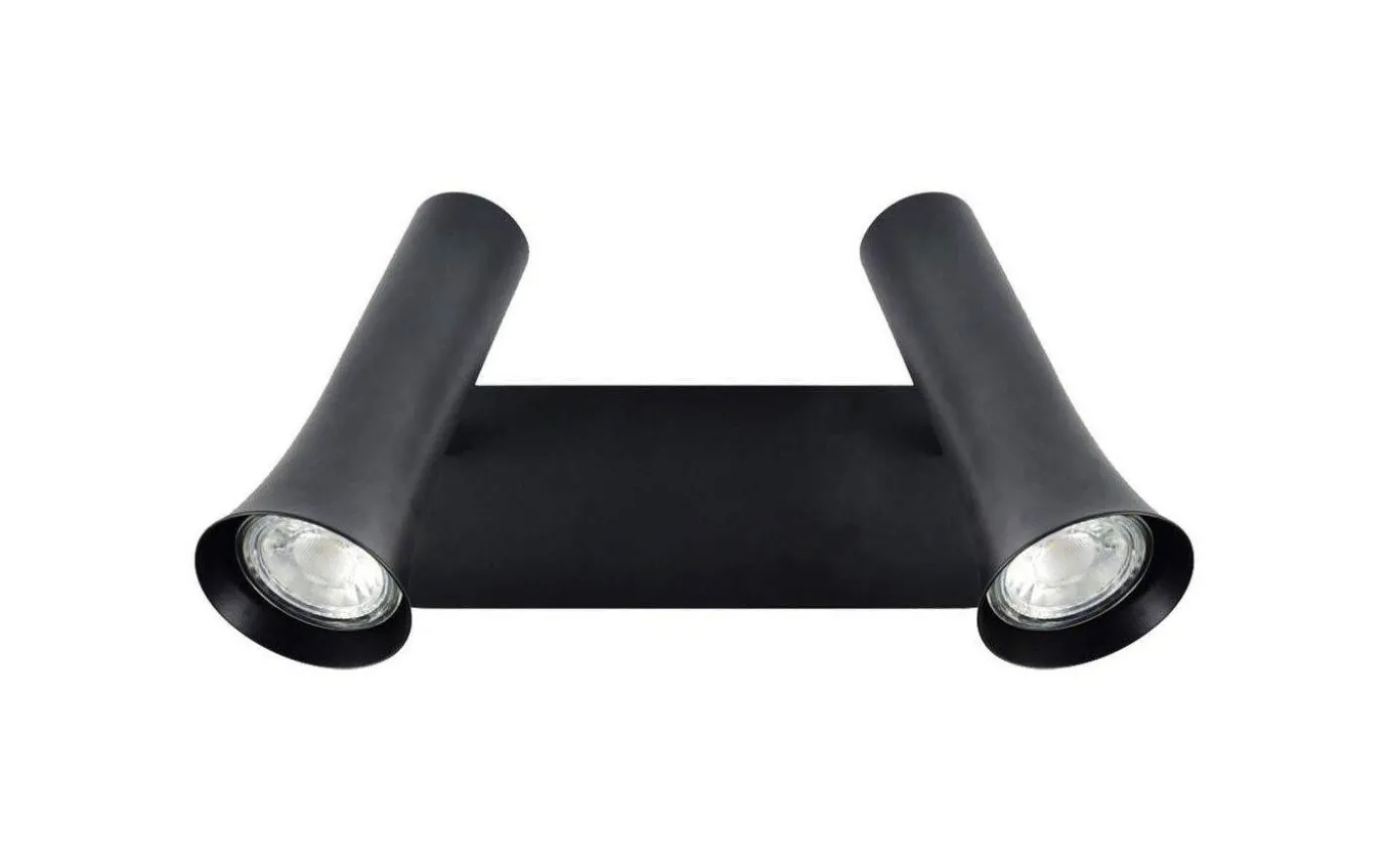 Toronto Vägglampa 2L Svart