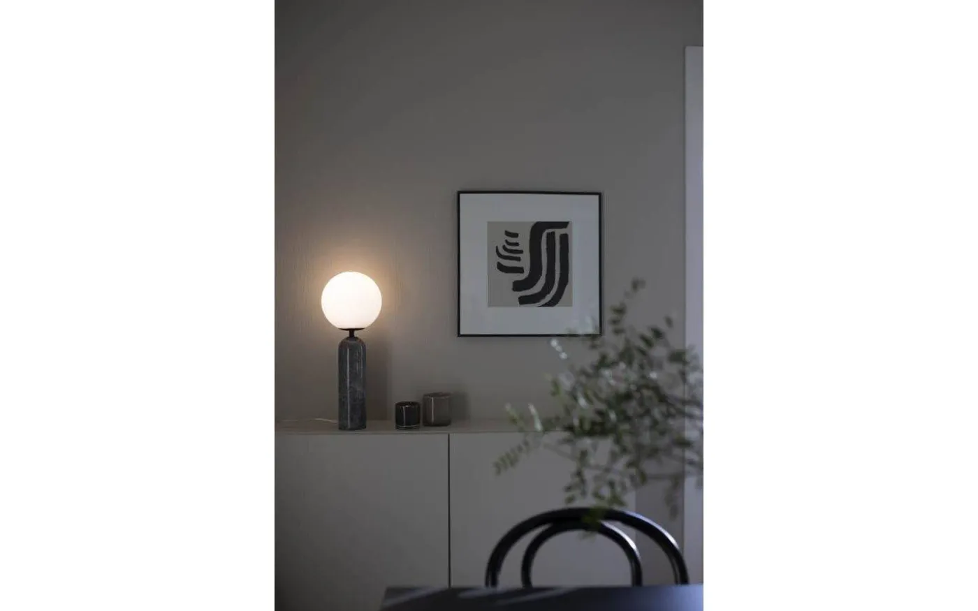 Torrano Bordslampa 53cm Grå