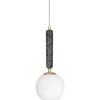 Torrano Fönsterlampa 15cm E14 Grön/Opalvit
