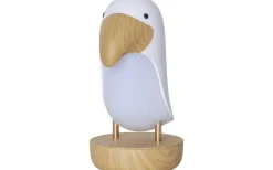 Toucan Bird Uppladdningsbar Nattlampa 20cm Vit