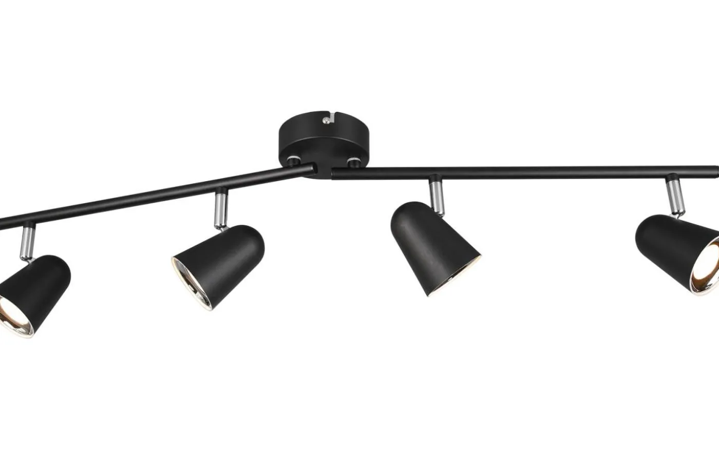 Toulouse Spotlight LED 4-delad mattsvart