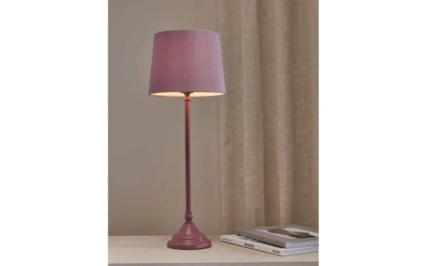 Tove Lampfot 46cm Rosa