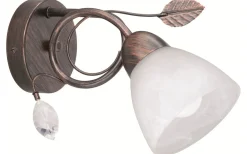 Traditionell Vägglampa E14 rustik