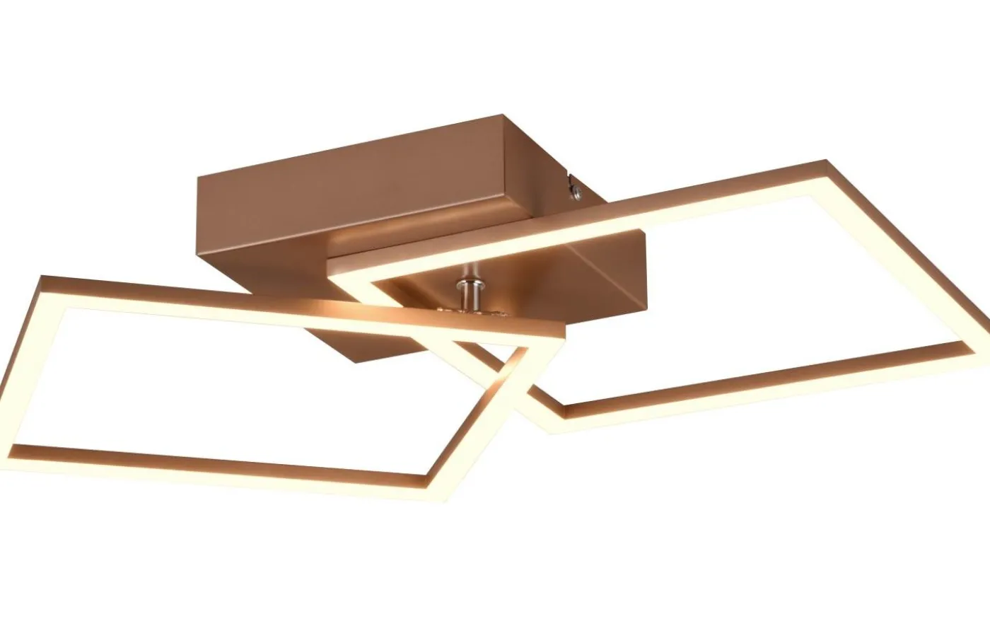 Trail Plafond LED 2-delad kaffebrun