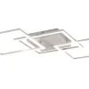 Trail Plafond LED 3-delad mattvit